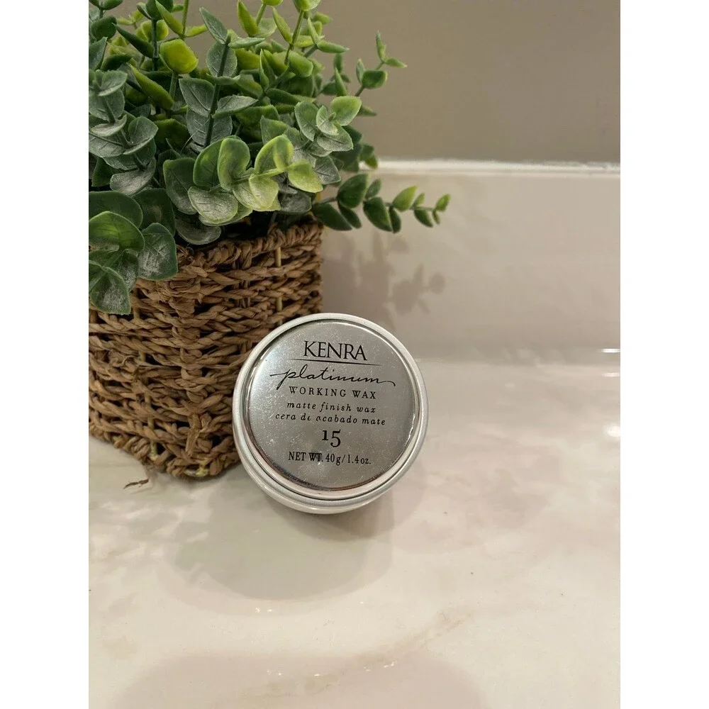 Kendra Platinum Working Wax Matte Finish # 15 Non-greasy Flexible Hold Texturize